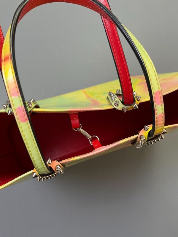 CABATA LOUBINTHESKY PATENT LEATHER TOTE