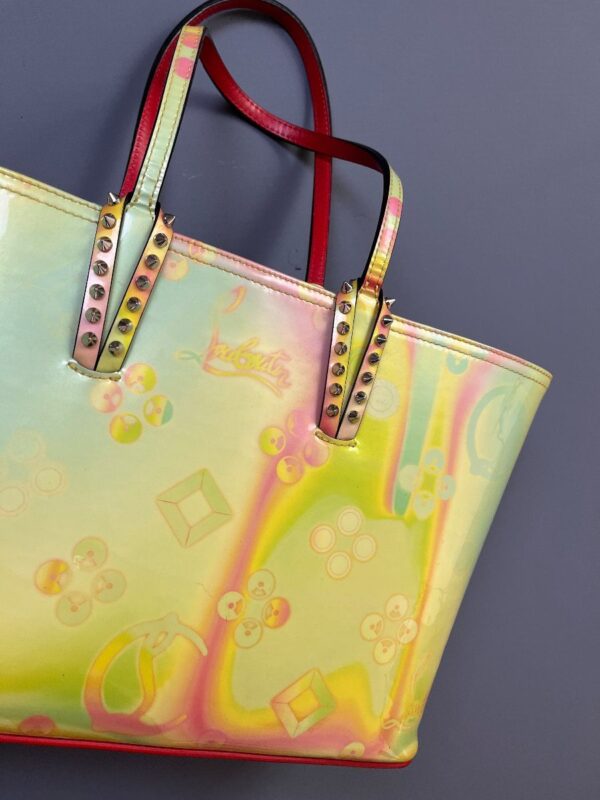 CABATA LOUBINTHESKY PATENT LEATHER TOTE