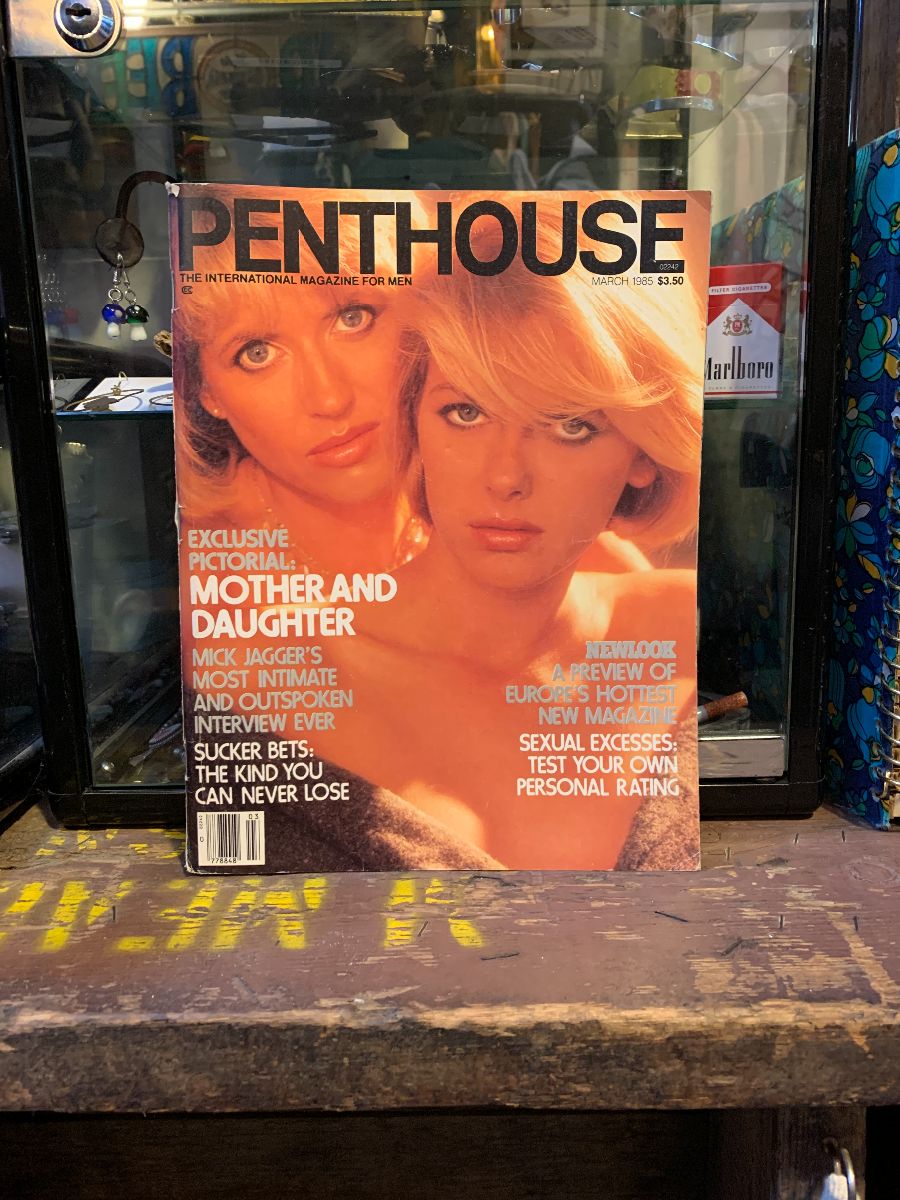 product details: PENTHOUSE MAGAZINE | MARCH 1985 | MOTHER AND DAUGHTER AS-IS photo