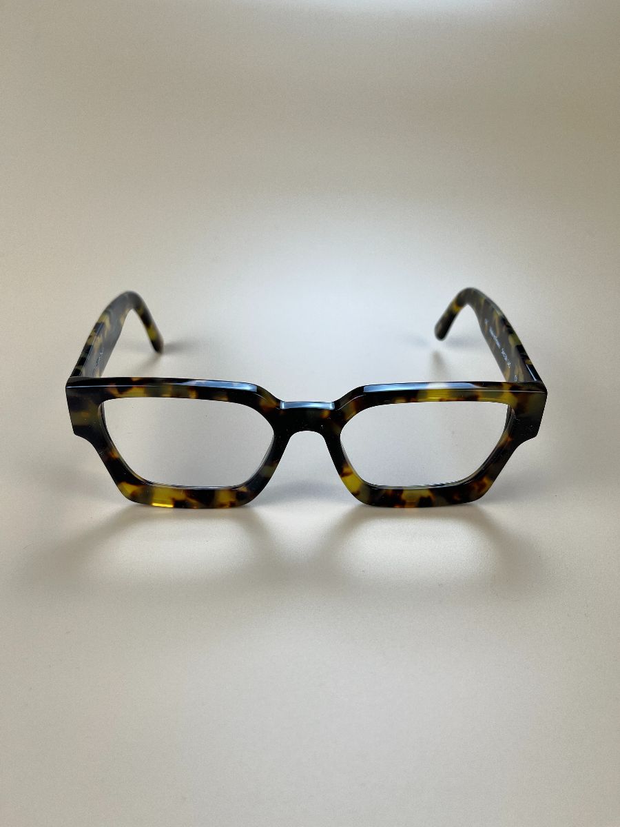 product details: THICK TORTOISE FRAME EYEGLASSES LAFAYETTE CAPSULE COLLECTION MADE IN FRANCE photo