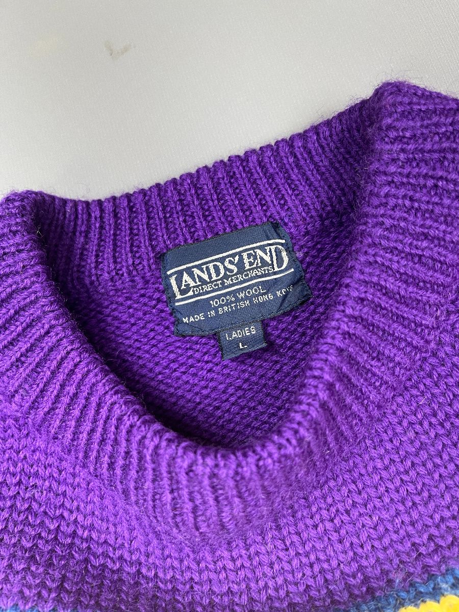 Bright! Multicolored Color Block Knit Pullover Sweater | Boardwalk