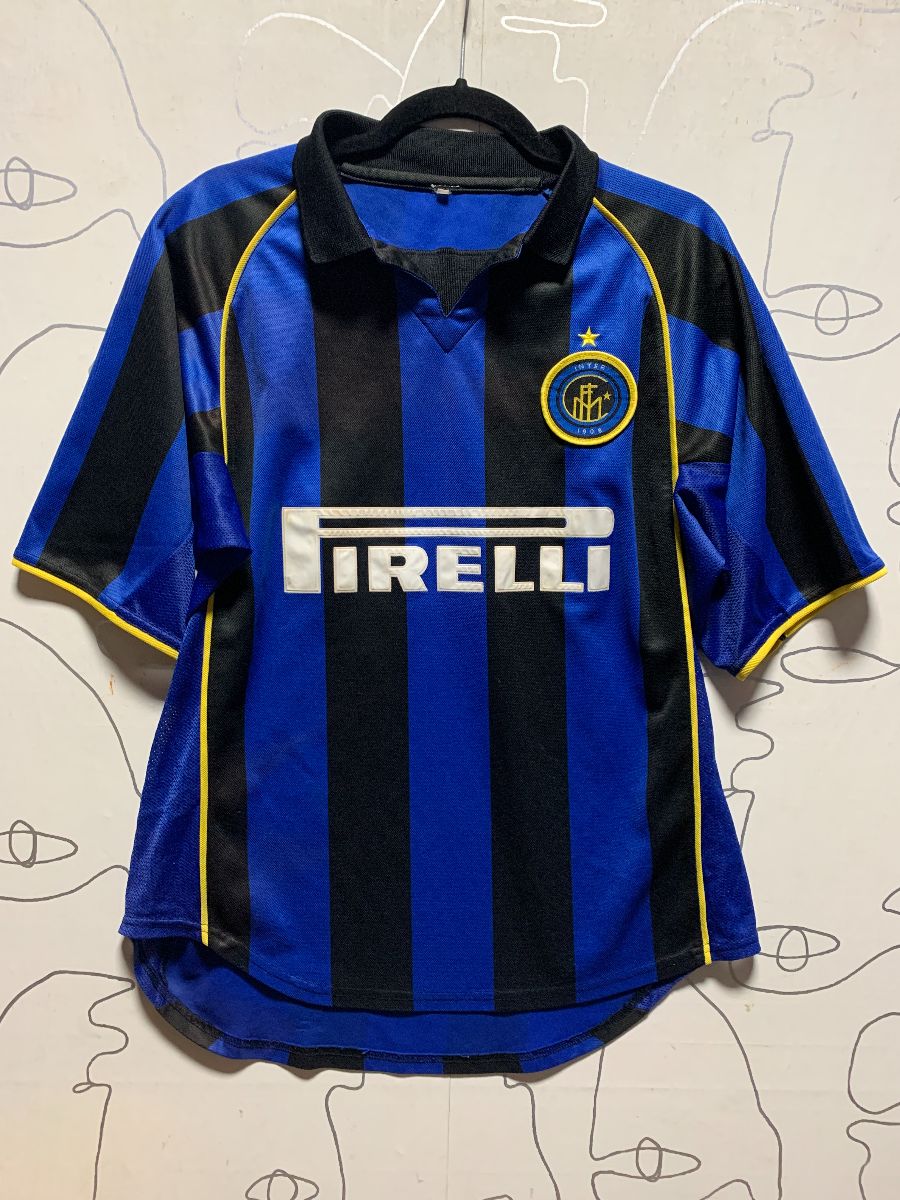product details: INTERNAZIONALE INTER MILAN HOME JERSEY RETRO FOOTBALL SOCCER JERSEY photo