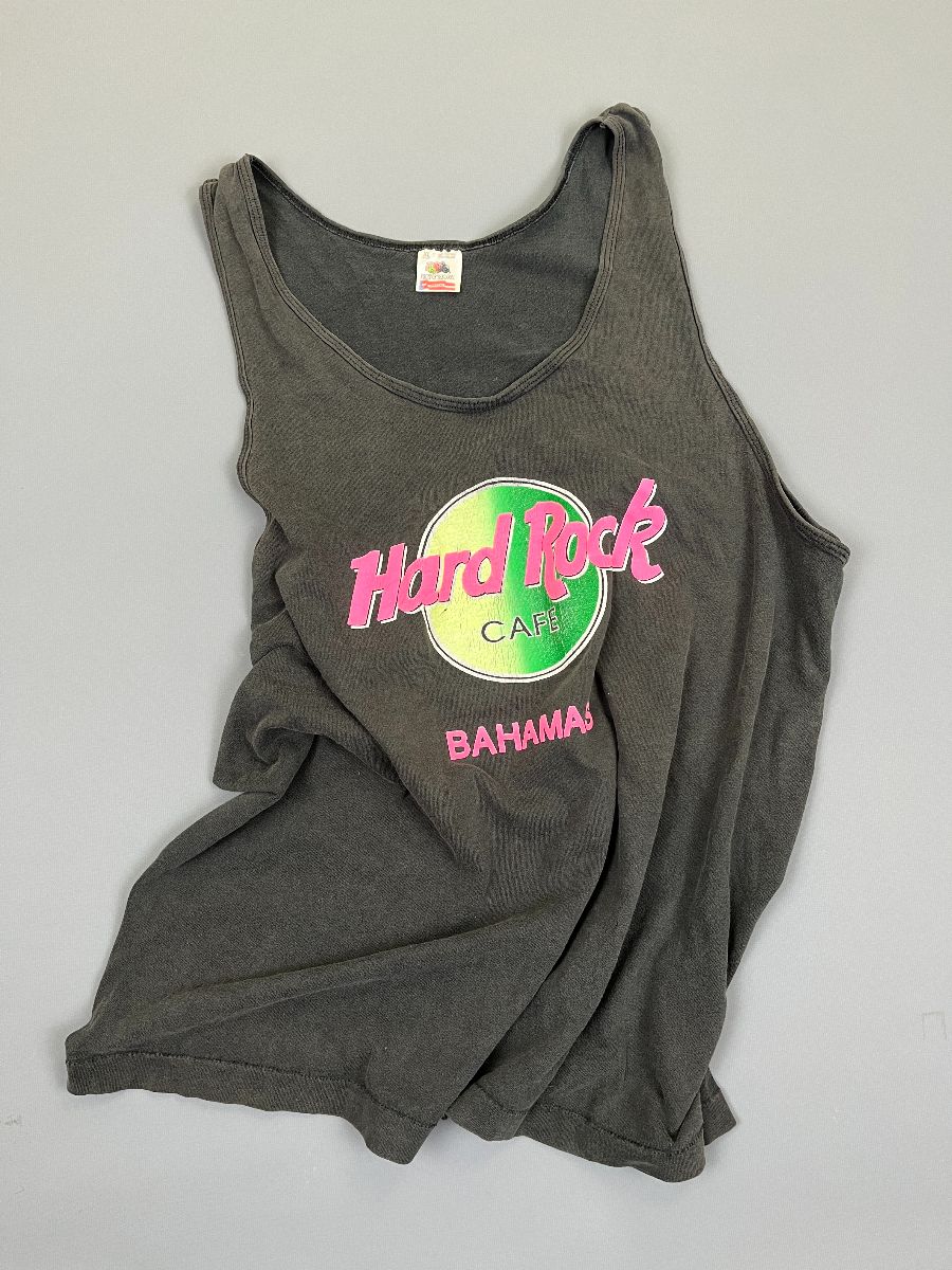 product details: HARD ROCK CAFE  COLORFUL OMBRE BAHAMAS GRAPHIC TANK TOP photo