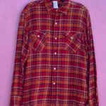 RAD LONG SLEEVE TEXTURED FLANNEL SHIRT MADE IN JAPAN