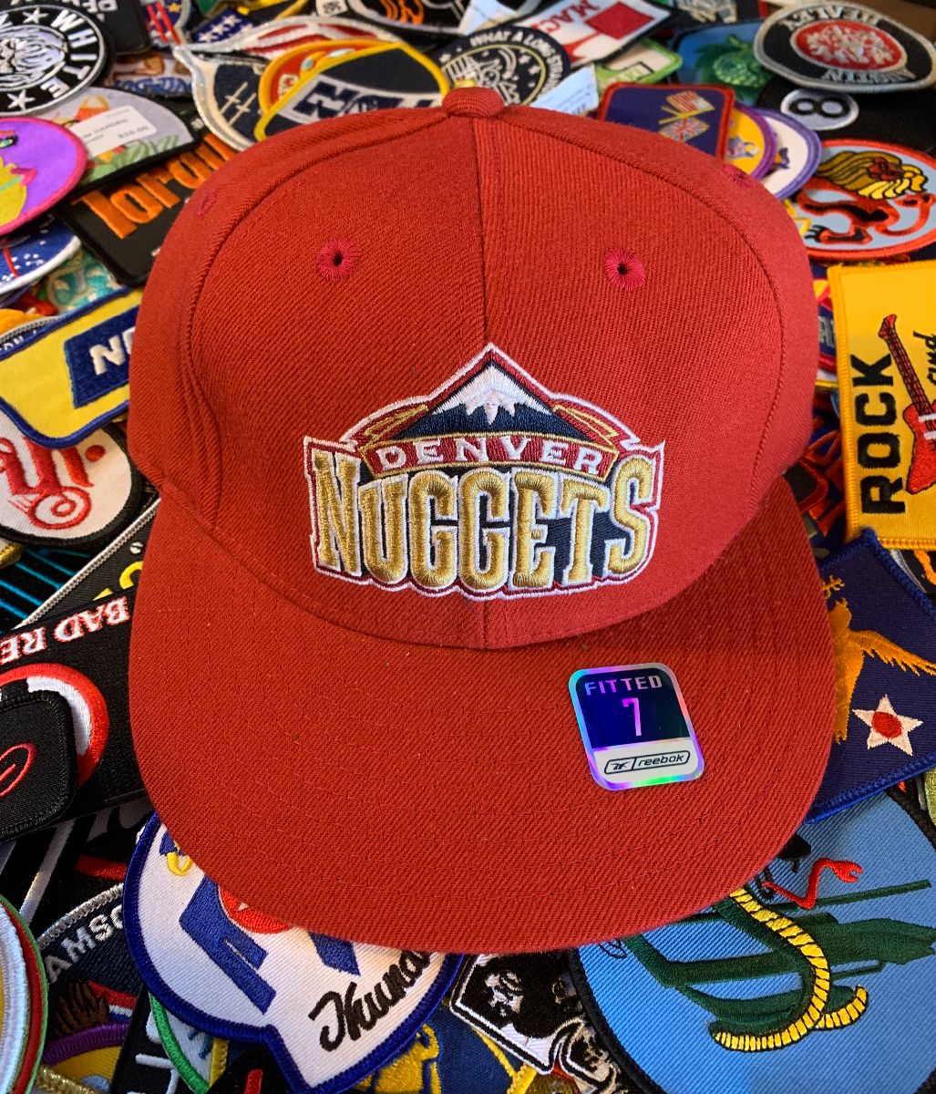 product details: NBA DENVER NUGGETS FITTED HAT SIZE 7 photo