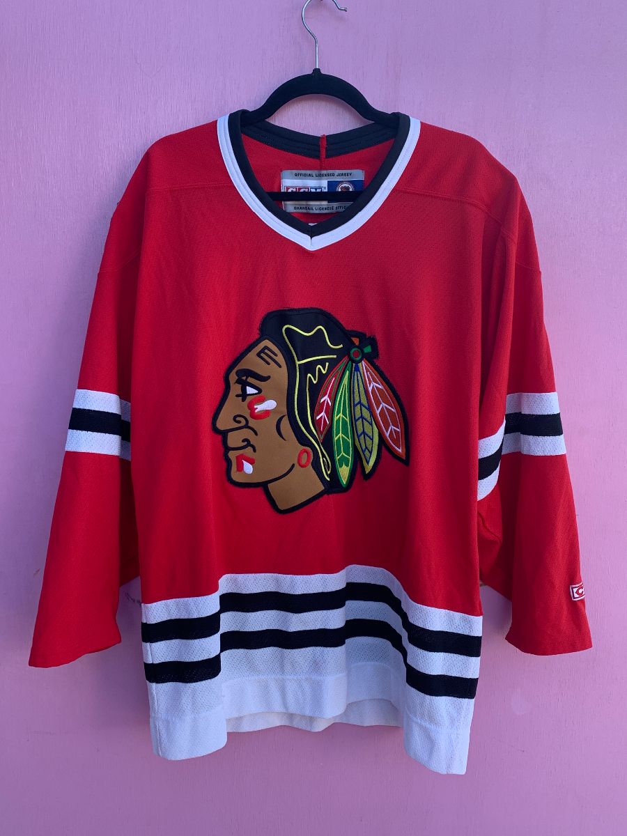 product details: NHL CHICAGO BLACKHAWKS HOCKEY JERSEY AS-IS photo