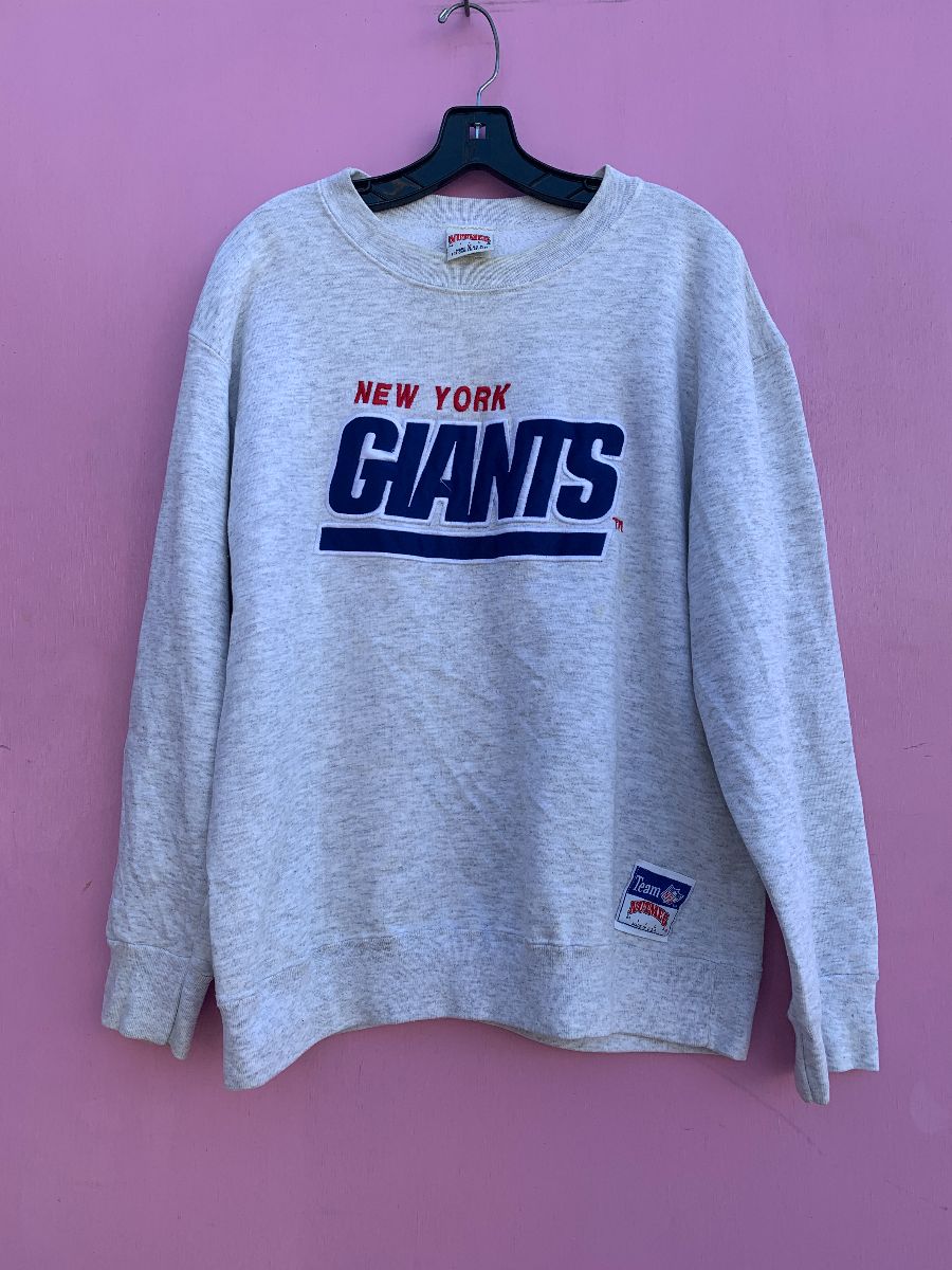 Vintage New York Giants Crewneck Sweatshirt Sweater Nutmeg 