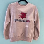 CLASSIC REEBOK OVERDYED AND BLEACHED PULLOVER SWEATSHIRT