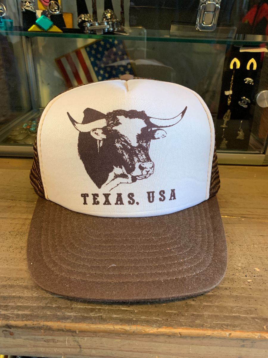 product details: TEXAS, USA CATTLE SNAPBACK HAT photo