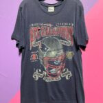 *AS-IS* 1997 NEW ENGLAND PATRIOTS AFC CHAMPIONS SINGLE STITCH T-SHIRT