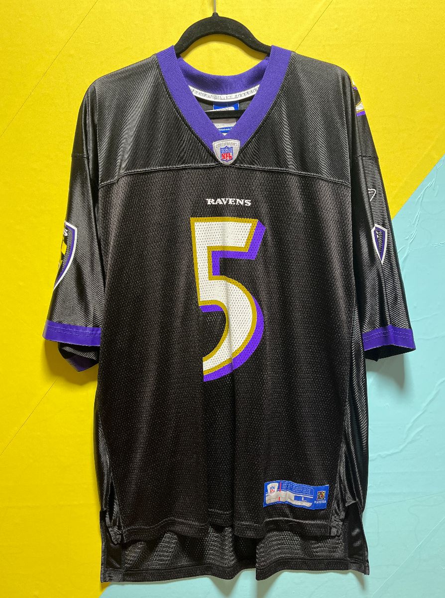 product details: NFL BALTIMORE RAVENS #5 FALCCO FOOTBALL JERSEY photo
