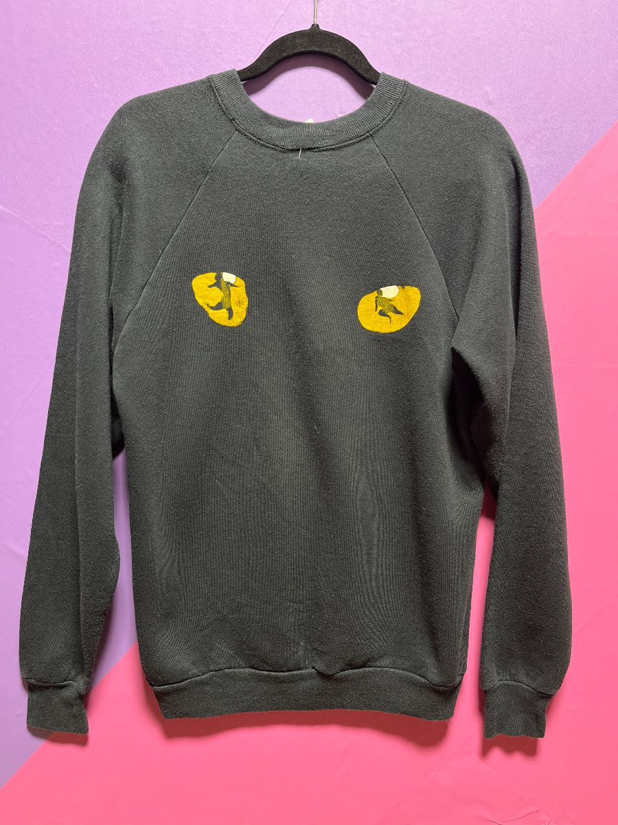 product details: 1981 CATS BROADWAY MUSICAL PULLOVER SWEATSHIRT photo