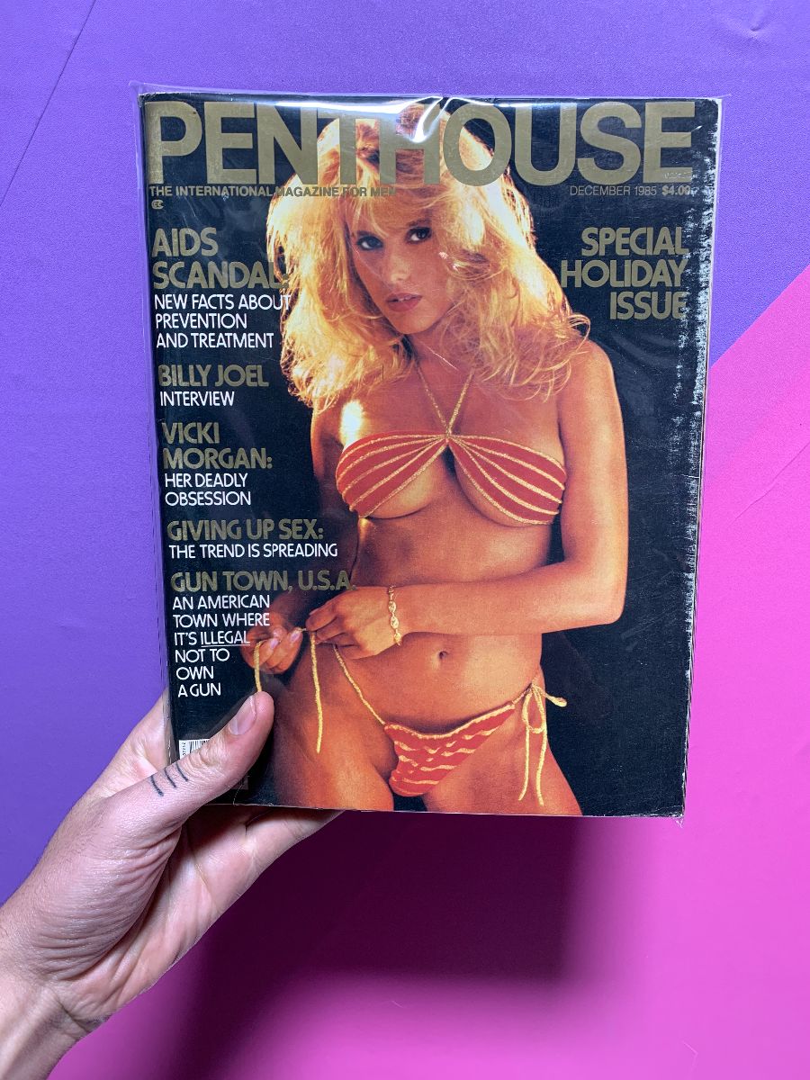 product details: AS -IS PENTHOUSE MAGAZINE | DECEMBER 1985 | SPECIAL HOLIDAY ISSUE photo