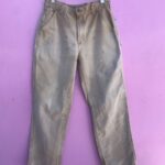 CLASSIC CARHARTT WORKWEAR CARPENTER STYLE PANTS AS-IS