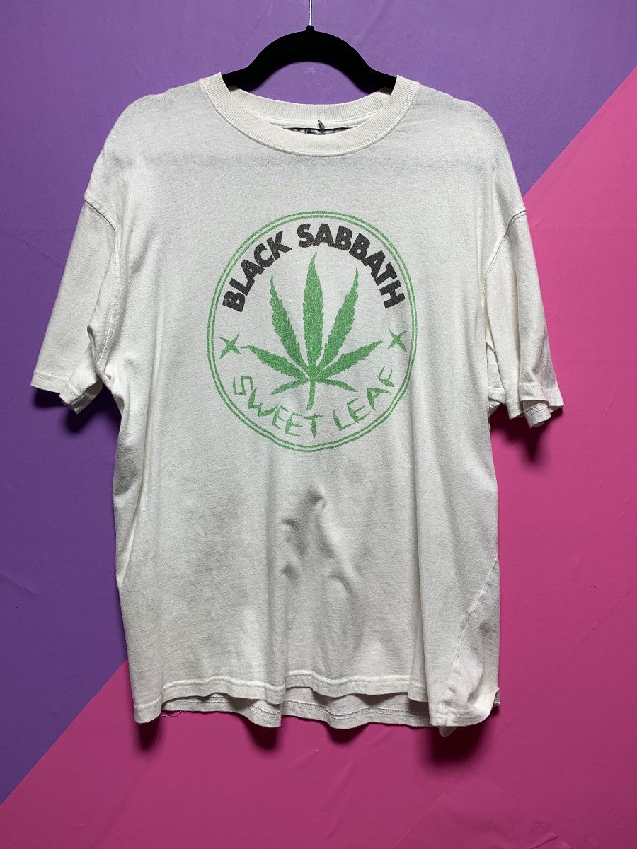 As-is Black Sabbath Sweet Leaf Graphic T-shirt | Boardwalk Vintage