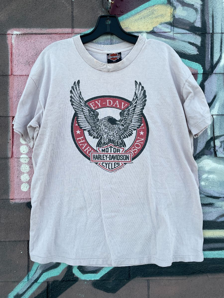 product details: 1982 HARLEY DAVIDSON OVERDYED WESTMINSTER CALIFORNIA 1982 T-SHIRT photo