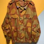 AWESOME ITALIAN SAN MARCO CAMO CAMOUFLAGE JACKET CINCHED BOTTOM