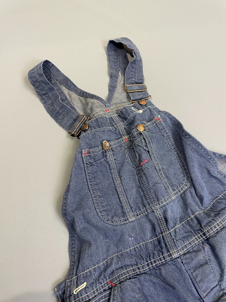 Awesome Retro & Distressed Montgomery Ward Overalls | Boardwalk Vintage