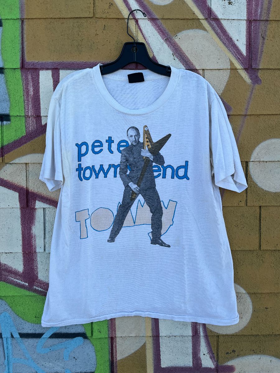 product details: AS-IS THE WHOS PETE TOWNSHEND TOMMY OPERA SINGLE STITCH T-SHIRT photo