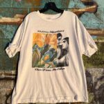 RARE 1990S 10,000 MANIACS OUR TIME IN EDEN GRAPHIC SINGLE STITCH BAND T-SHIRT