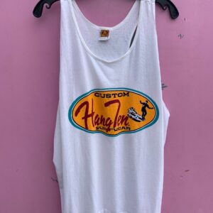 HANG TEN AWESOME HANG TEN SURF WEAR TANK TOP in WHITE