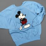 RETRO EARLY 1980S DISNEY MICKEY MOUSE GRAPHIC SWEATSHIRT SMALL FIT