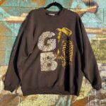 AS-IS DISTRESSED GARTH BROOKS GRAPHIC PULLOVER SWEATSHIRT