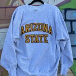 *AS-IS* CHAMPION ARIZONA STATE SUN DEVILS REVERSE WEAVE STITCHED LETTERS PULLOVER SWEATSHIRT