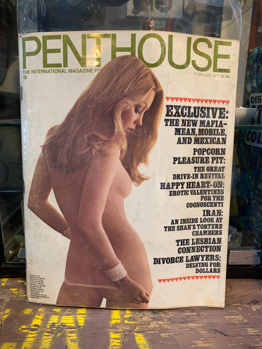 Penthouse Magazine | February 1977 The New Mafia | Boardwalk Vintage