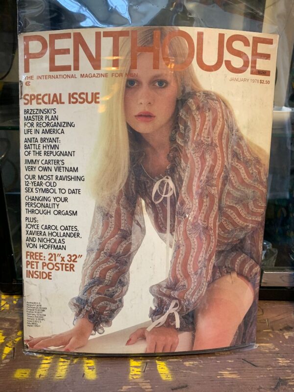 Penthouse Magazine January 1978 Special Issue Boardwalk Vintage