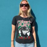 KILLER 1983 ROBERT PLANT BRITISH TOUR SMALL FIT T-SHIRT