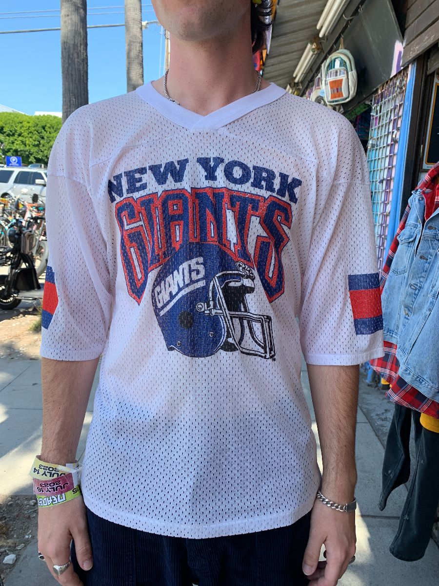 New York Giants Vintage 90s Majestic Practice Football Jersey