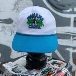 RETRO PANAMA CANAL EMBROIDERED TWO-TONE SNAPBACK HAT