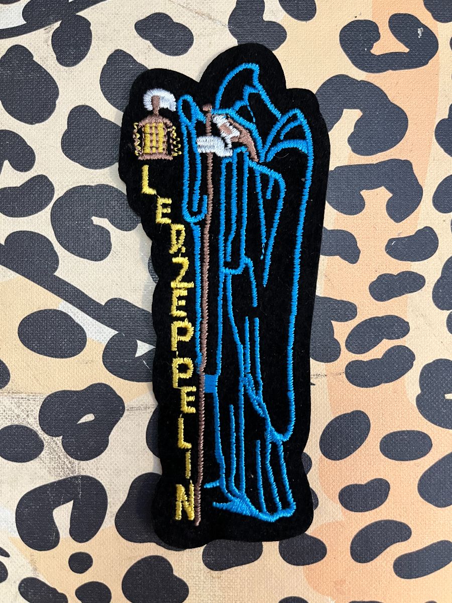 product details: LED ZEPPELIN GRIM REAPER EMBROIDERED PATCH photo