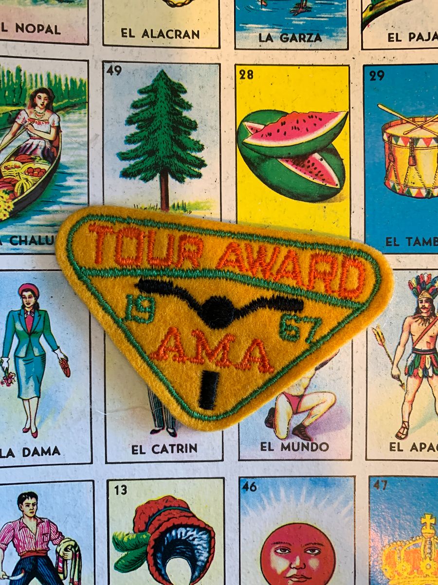 product details: VERY RARE 1960\'S AMA PATCH photo