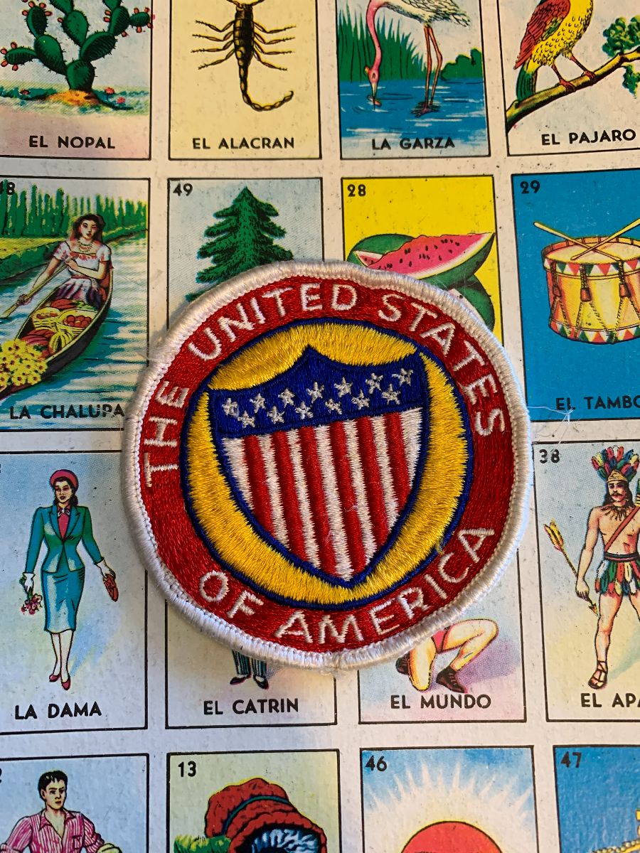 product details: VERY RARE USA CIRCLE PATCH photo
