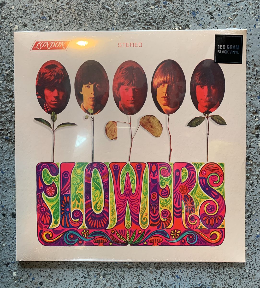 product details: BW VINYL - THE ROLLING STONES - FLOWERS photo