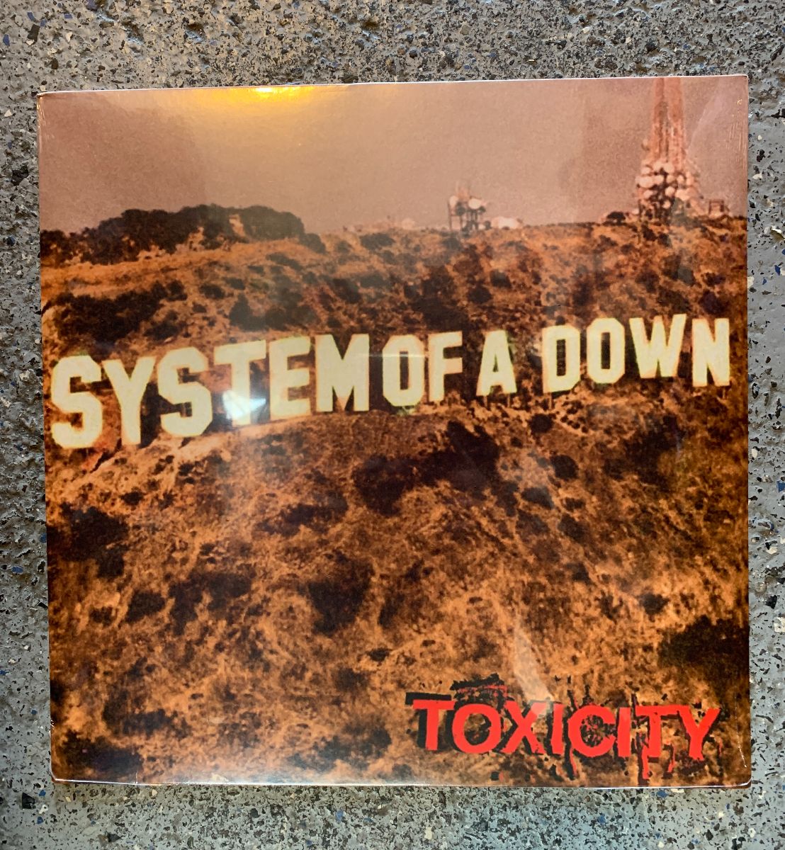 product details: BW VINYL - SYSTEM OF A DOWN- TOXICITY photo