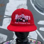 DEADSTOCK MARLBORO WORLD CHAMPION TEAM CORDUROY SNAPBACK HAT