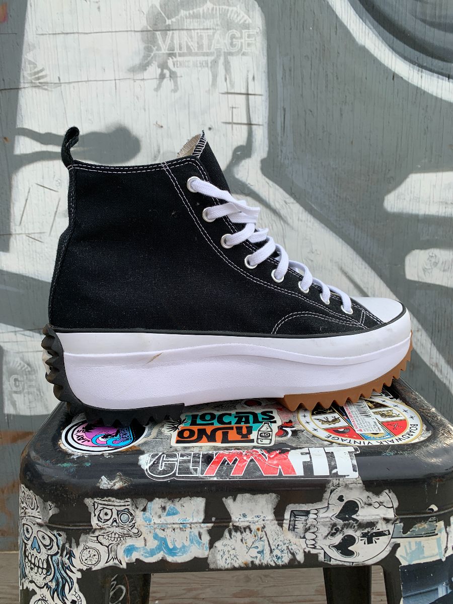 product details: AS-IS HEAVY TREAD THICK MIDSOLE CHUCK TAYLOR SHOES photo
