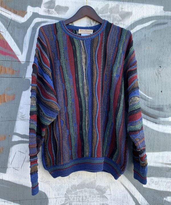 As-is Amazing Italy Rainbow Sweater Coogi Style Cosby Carlton ...