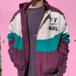 *AS-IS* MIGHTY DUCKS PUFFER JACKET EMBROIDERED LOGOS