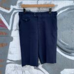 AS-IS COOL RETRO UNIFORM STYLE CUT OFF SHORTS TROUSERS
