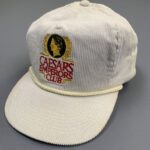 AS-IS CAESARS EMPERORS CLUB EMBROIDERED CORDUROY HAT