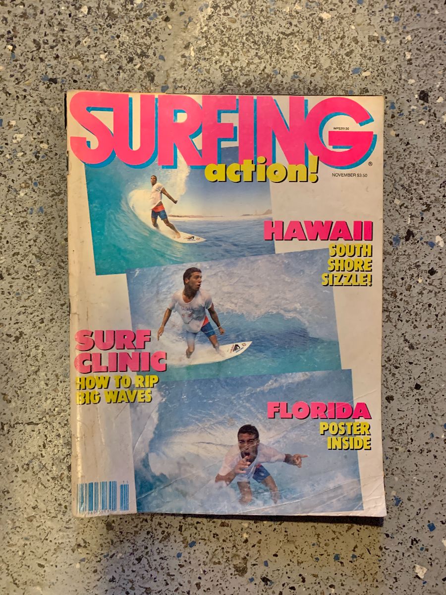 product details: SURFING ACTION MAGAZINE NOVEMBER ISSUE photo