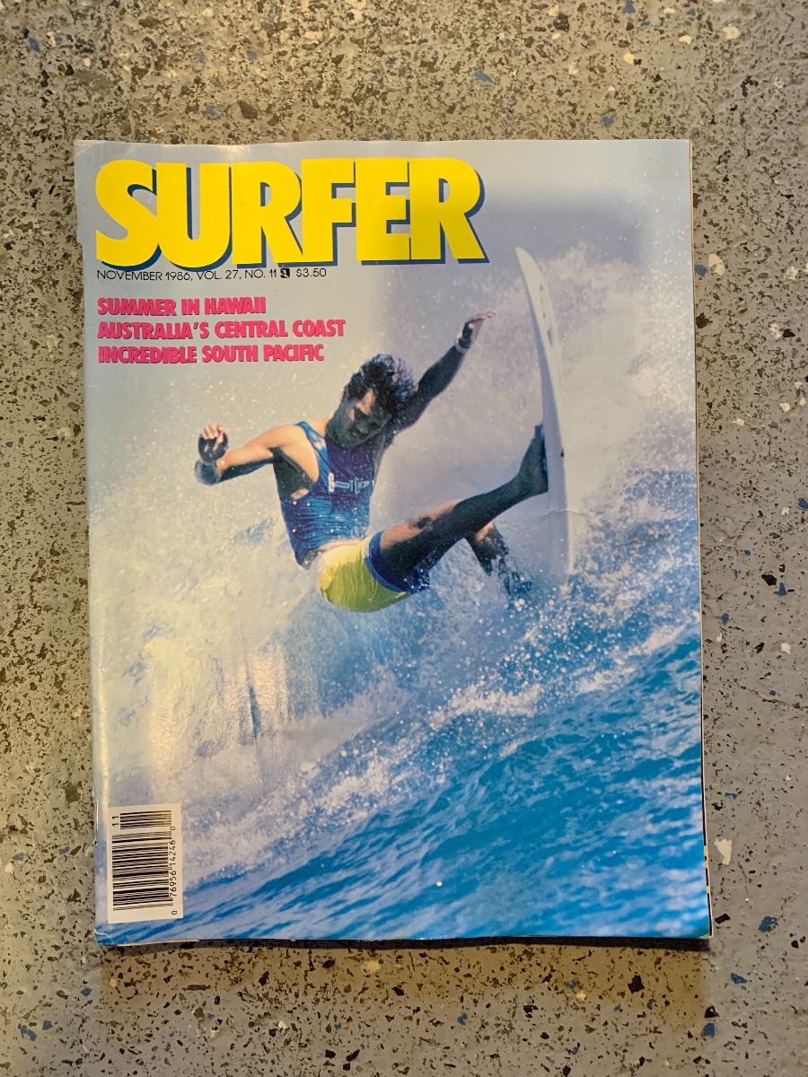 product details: SURFER MAGAZINE NOVEMBER 1986 VOL 27 NO. 11 photo