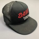 AS-IS DARE TO KEEP KIDS OFF DRUGS SILK SCREEN TRUCKER HAT