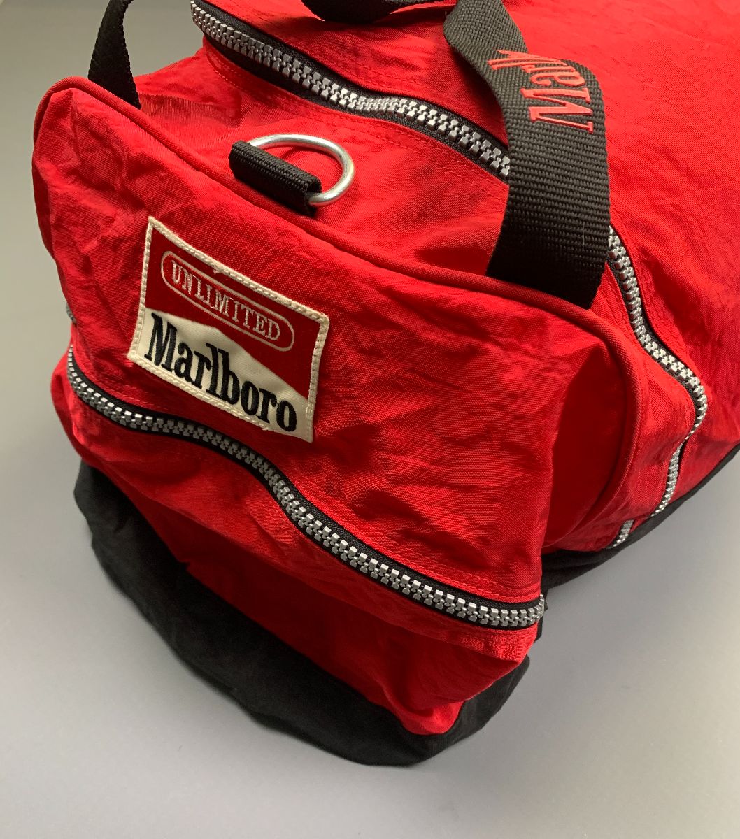 product details: AS-IS MARLBORO LARGE DUFFLE BAG photo