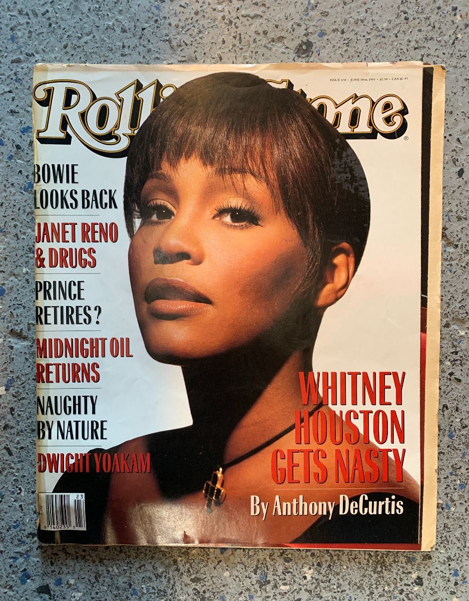product details: ROLLING STONE MAGAZINE ISSUE 658 JUNE 1993 WHITNEY HOUSTON COVER photo