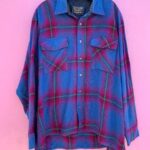 AS-IS BRIGHT VIBRANT FLANNEL